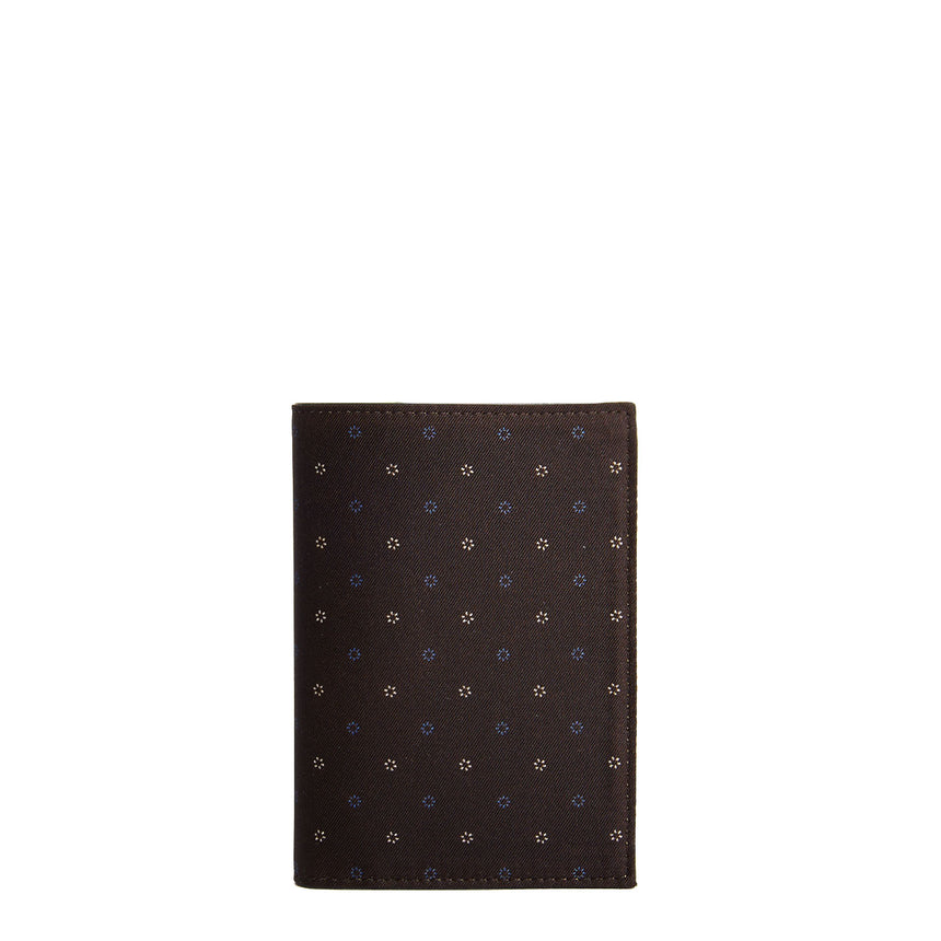DARK BROWN VERTICAL WALLET