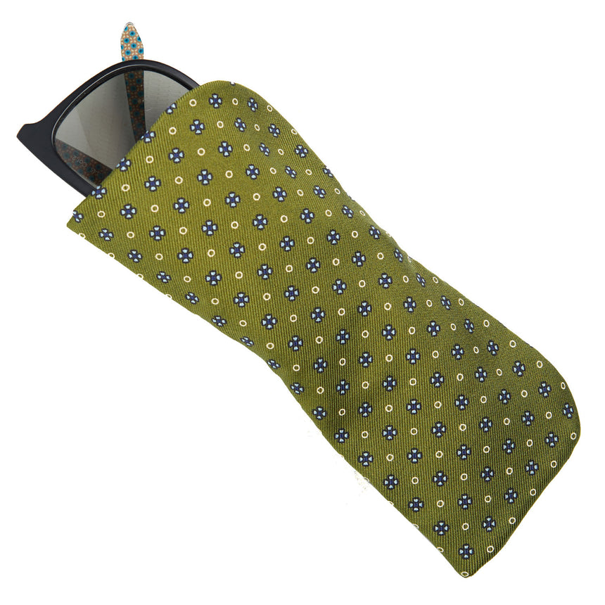 PORTAOCCHIALI VERDE OLIVA