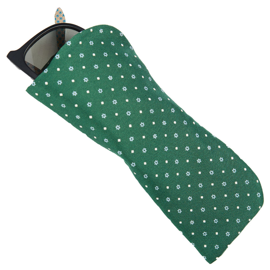 PORTAOCCHIALI VERDE SCURO
