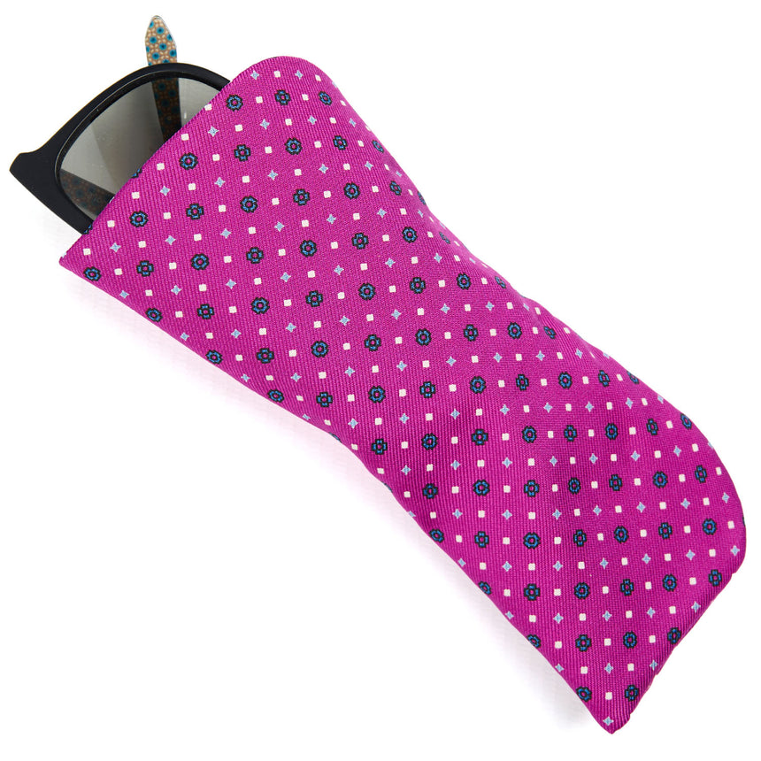 FUCSIA GLASSES CASE