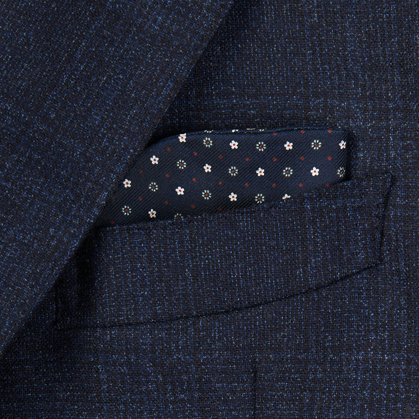 DARK BLUE GLASSES CASE