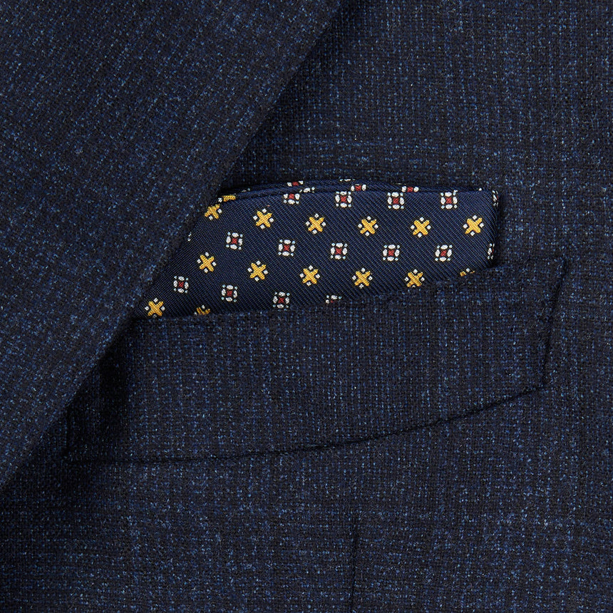 DARK BLUE GLASSES CASE