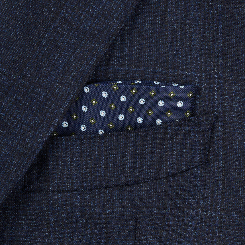 DARK BLUE GLASSES CASE