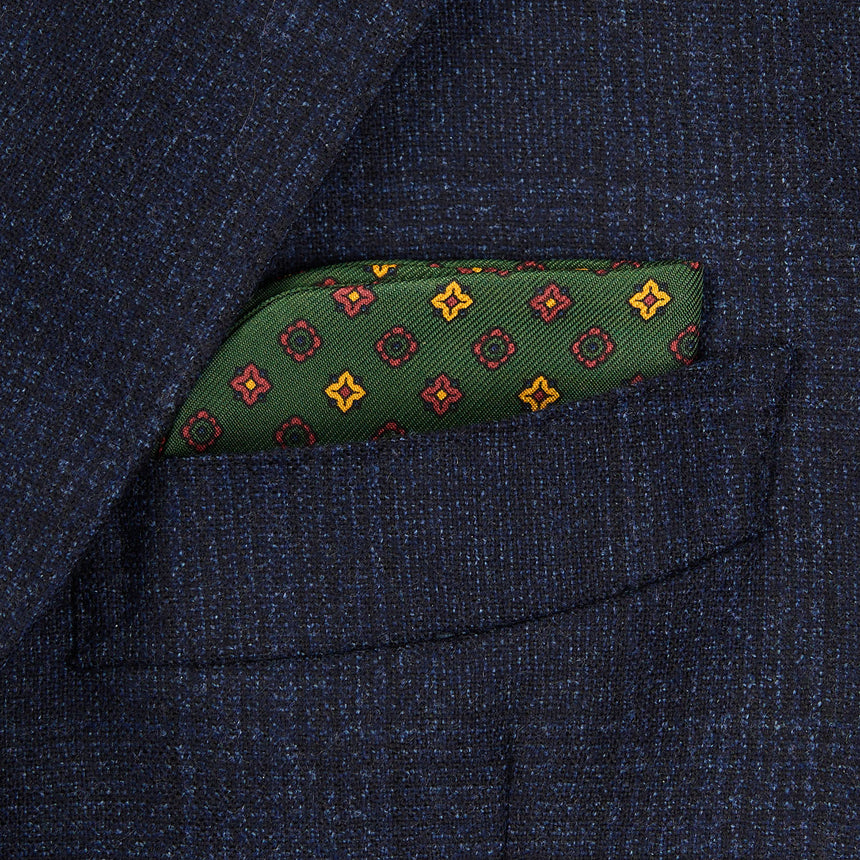 DARK GREEN GLASSES CASE