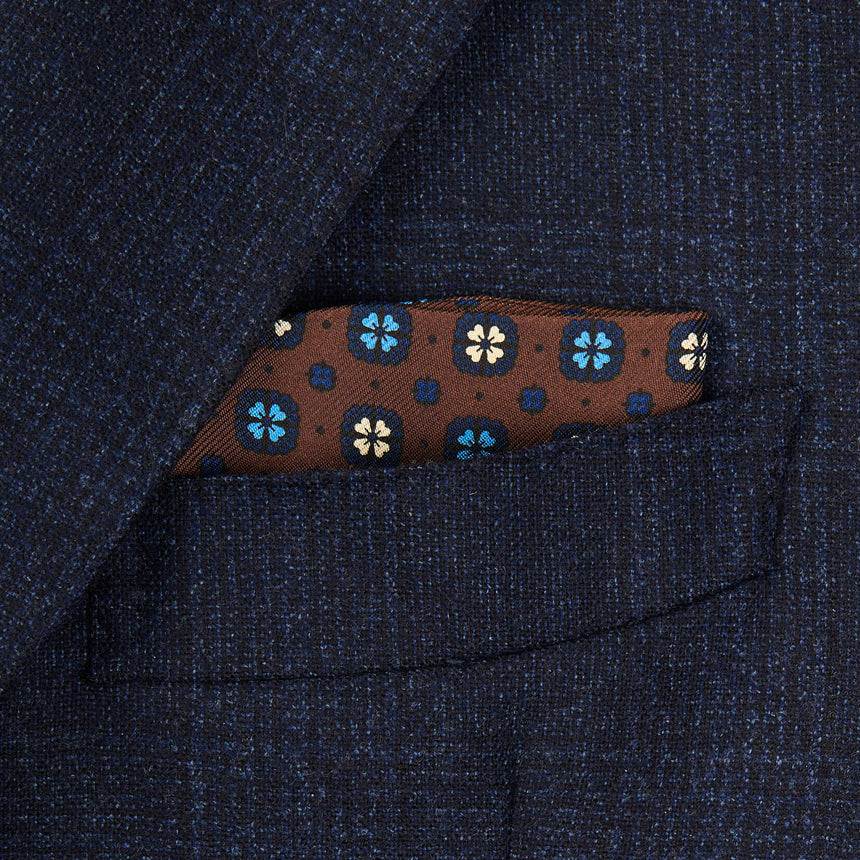 DARK BROWN GLASSES CASE