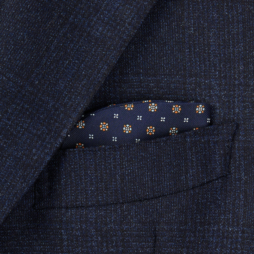 DARK BLUE GLASSES CASE