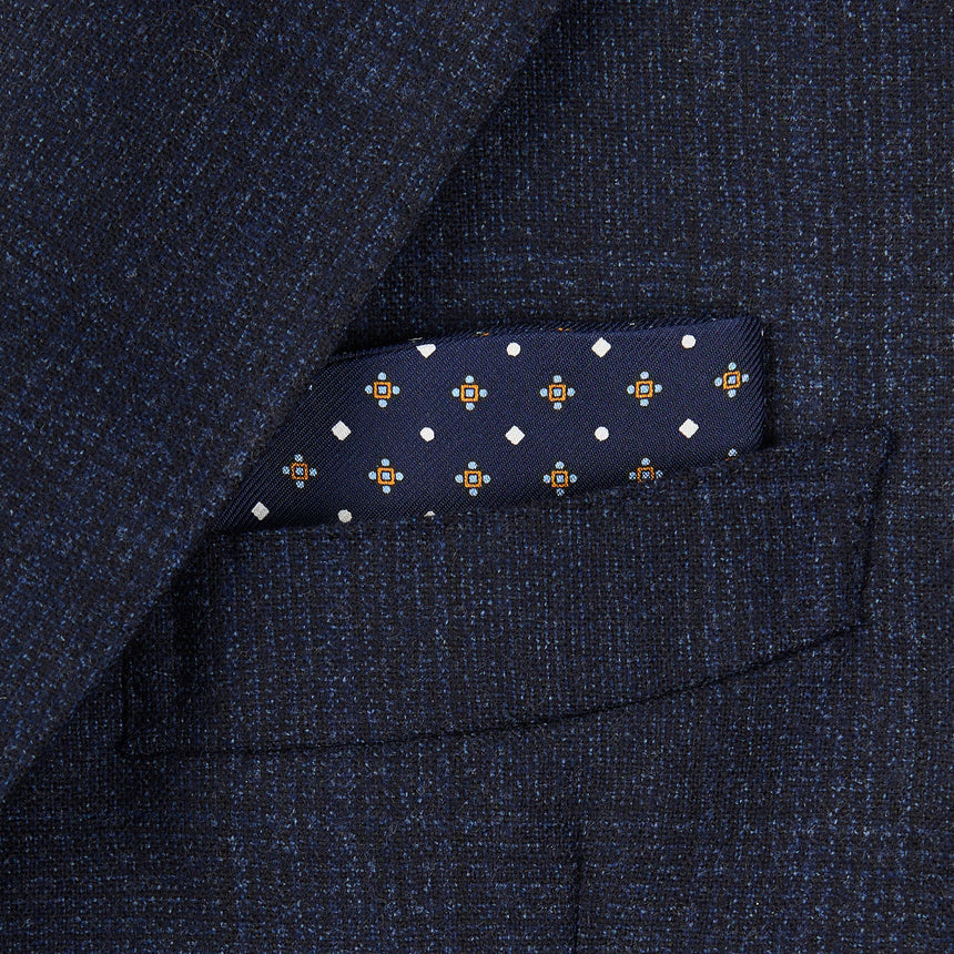 DARK BLUE GLASSES CASE