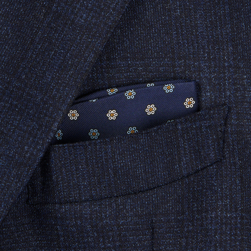 DARK BLUE GLASSES CASE