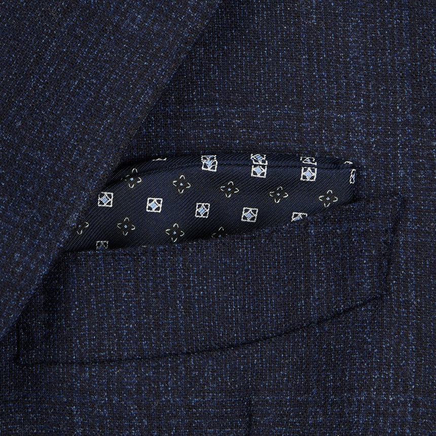 DARK BLUE GLASSES CASE