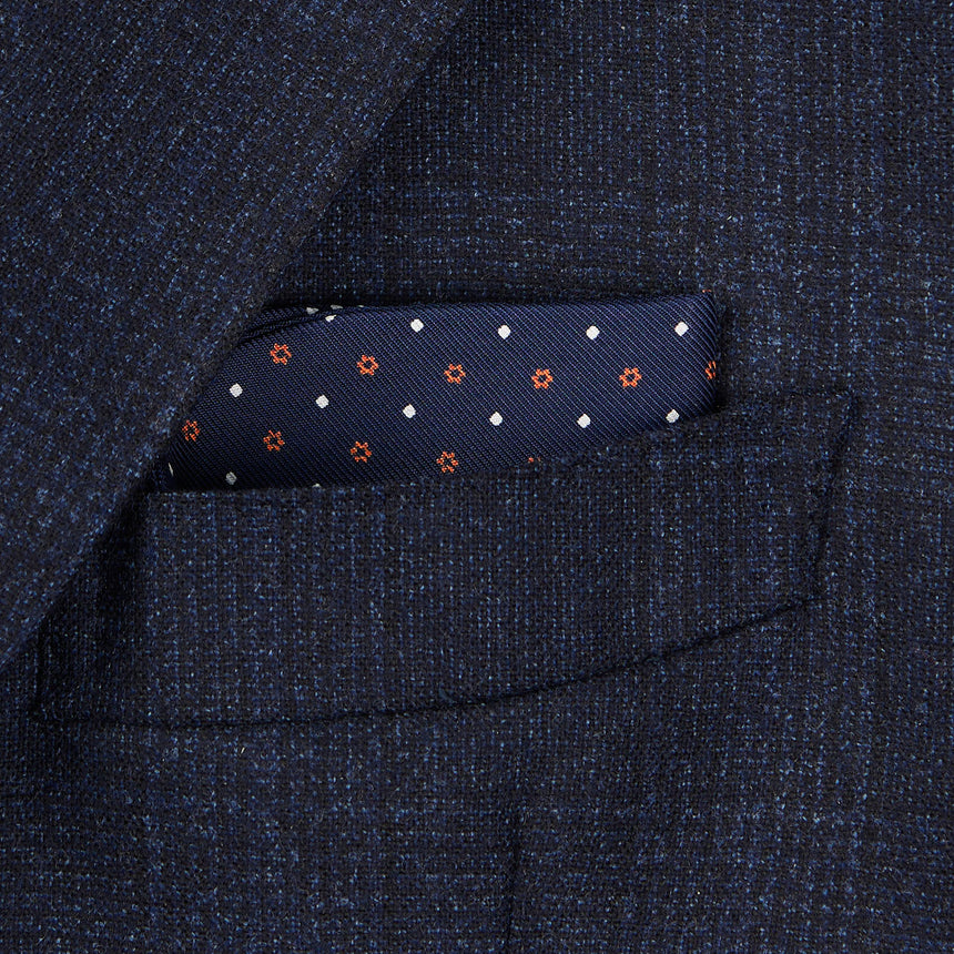 DARK BLUE GLASSES CASE