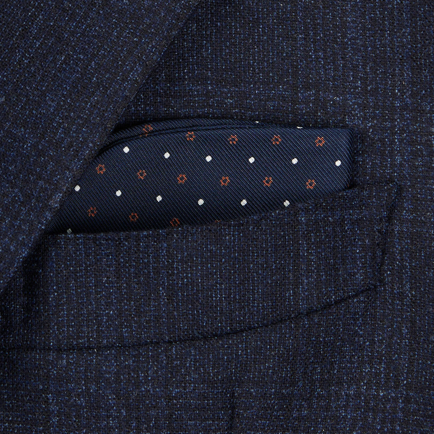 DARK BLUE GLASSES CASE