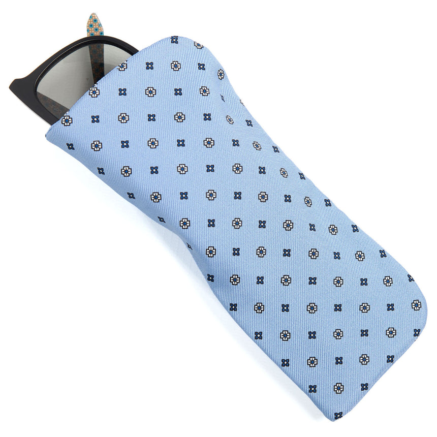 PORTAOCCHIALI AZZURRO
