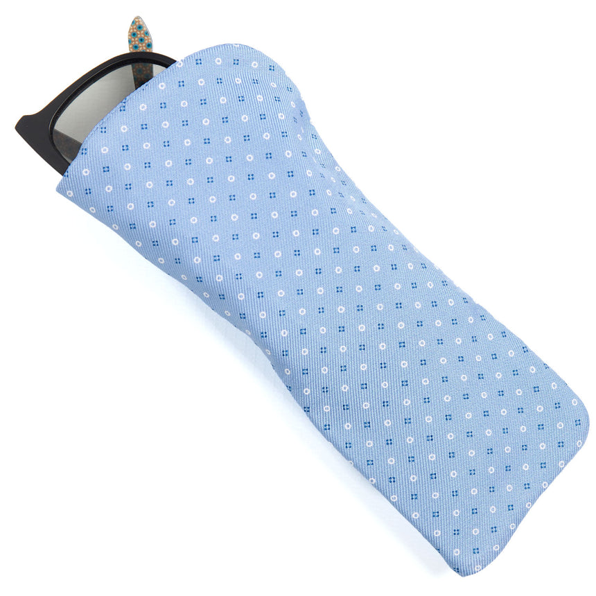 PORTAOCCHIALI AZZURRO
