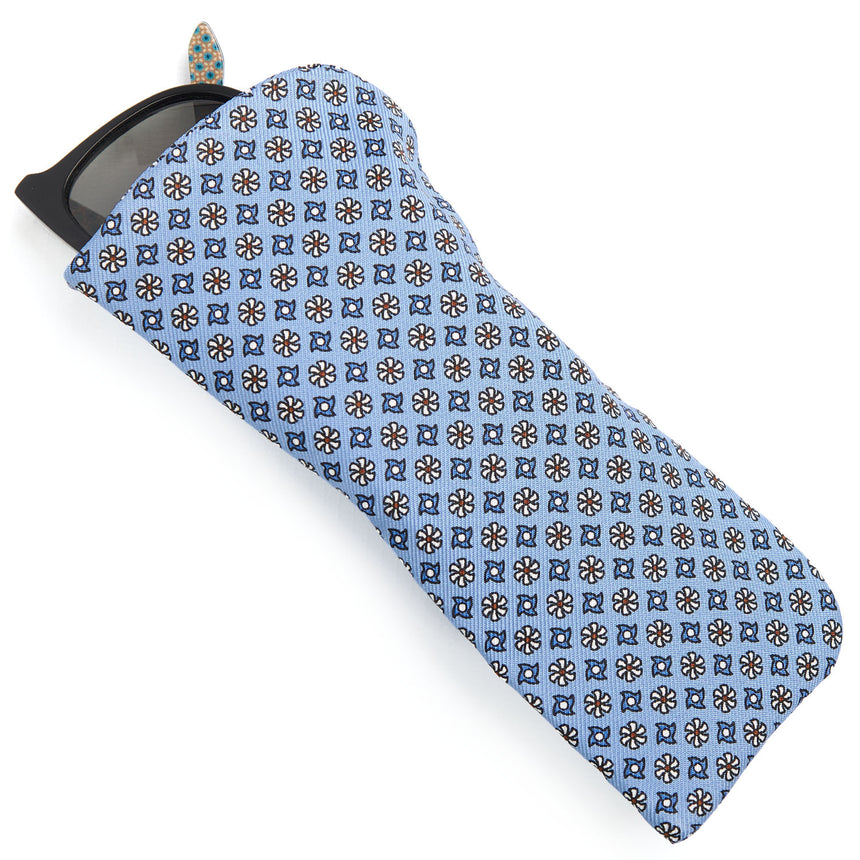 PORTAOCCHIALI AZZURRO
