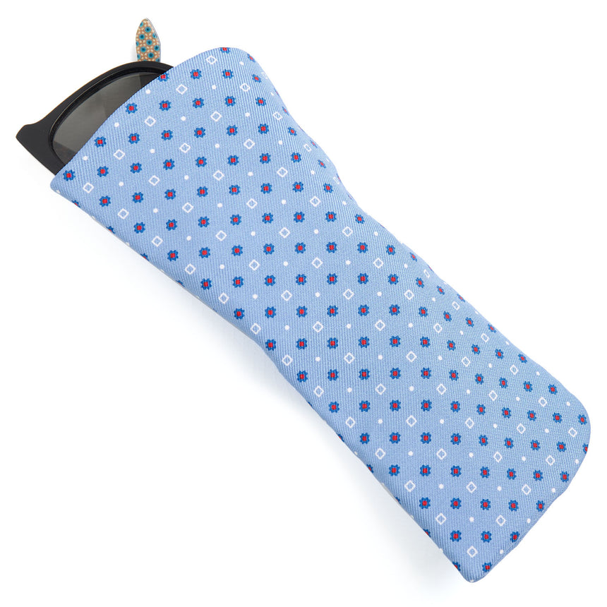 PORTAOCCHIALI AZZURRO