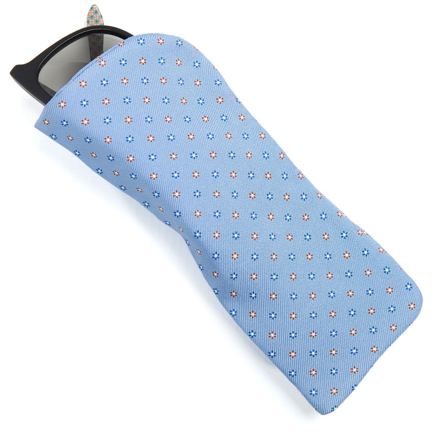 PORTAOCCHIALI AZZURRO
