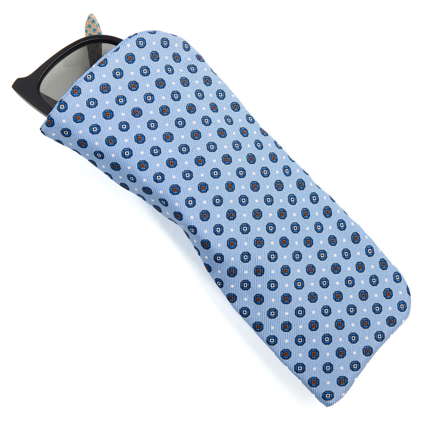 PORTAOCCHIALI AZZURRO