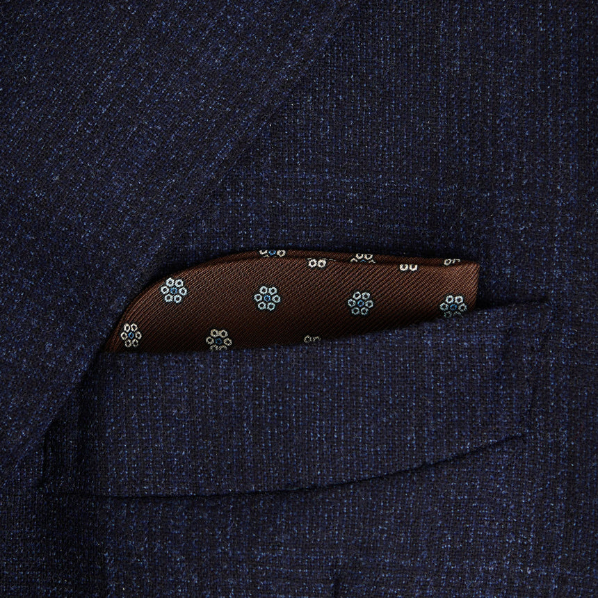DARK BROWN GLASSES CASE