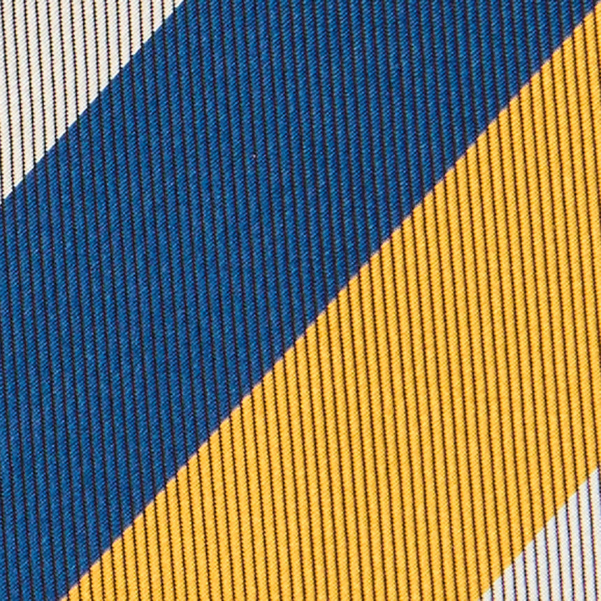 GREY REGIMENTAL JACQUARD SILK TIE