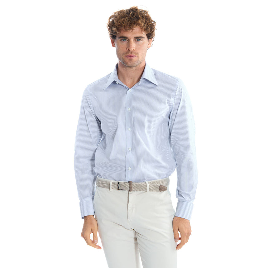 CAMICIA CLASSICA DOPPIA RIGA REGULAR