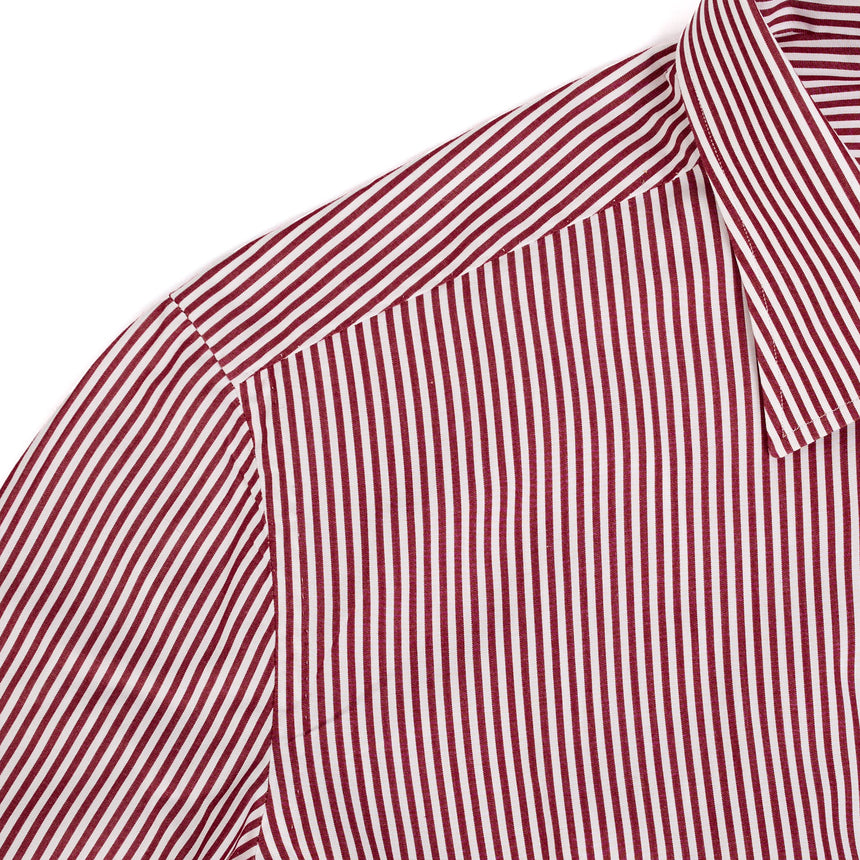 CAMICIA CLASSICA BIANCA E BORDEAUX REGULAR