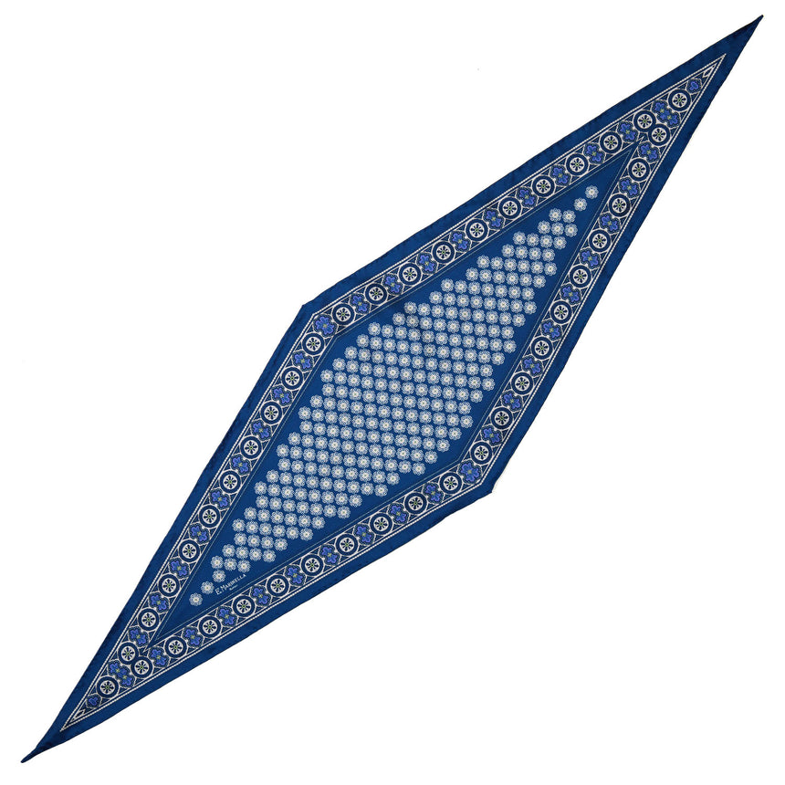 BLUETTE SILK DIAMOND SHAPE SCARF