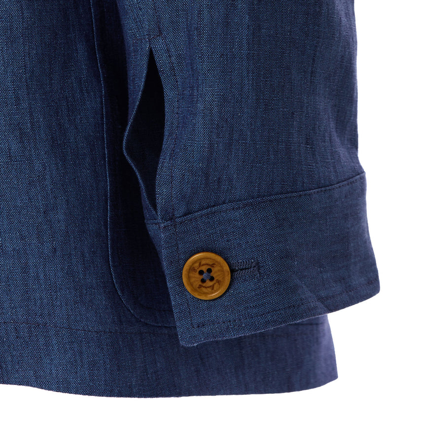 BLUE SAFARI JACKET