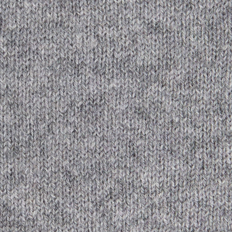 SCALDACOLLO BICOLORE GRIGIO CHIARO E VIOLA IN CASHMERE
