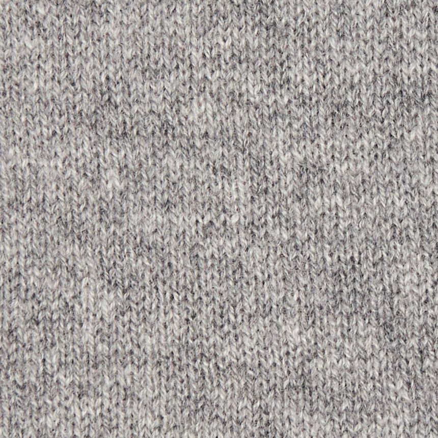 DARK AND LIGHT GRAY TWO-TONE CASHMERE NECK WARMER