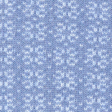 POWDER BLUE AND BROWN NECK WARMER WITH MICRO PATTERN