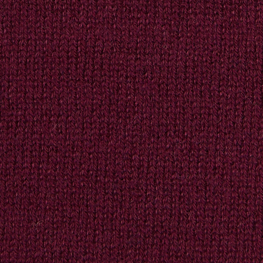 DARK BLUE AND BURGUNDY TWO-TONE CASHMERE NECK WARMER