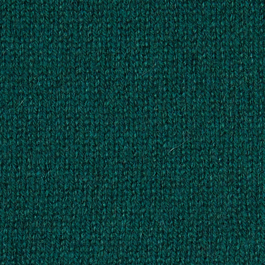DARK BLUE AND GREEN TWO-TONE CASHMERE NECK WARMER