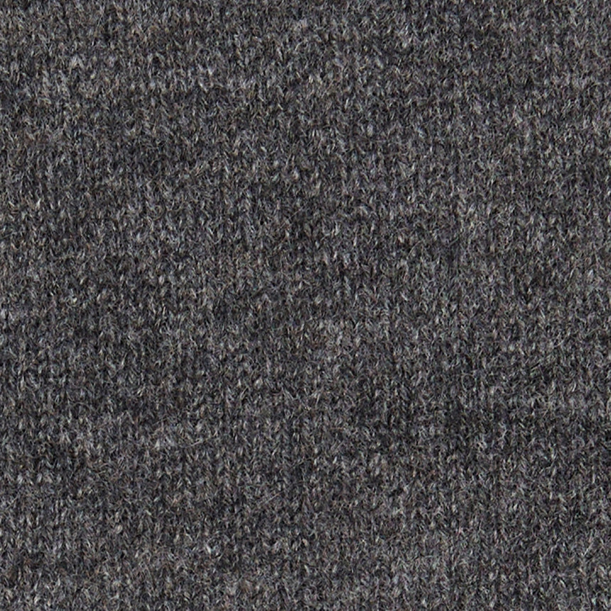 DARK BLUE AND GREY TWO-TONE CASHMERE NECK WARMER