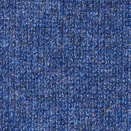 SCALDACOLLO BICOLORE BLU E GRIGIO IN CASHMERE