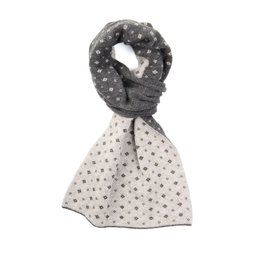 SCALDACOLLO GRIGIO SCURO MICROFANTASIA