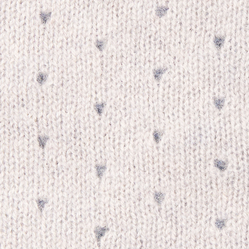 SCALDACOLLO BLU E GRIGIO IN CASHMERE