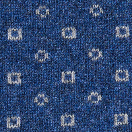 HOLLIDAY & BROWN SCIARPA CASHMERE DARK BLUE SCARF VINTAGE MADE IN ENGLAND - Foto 3