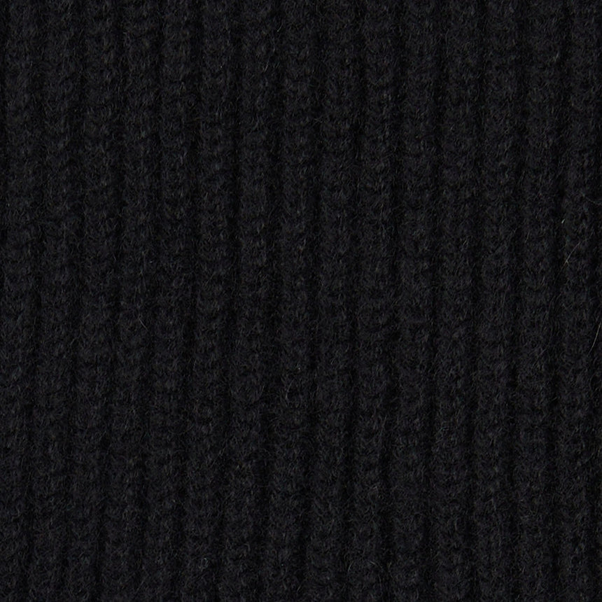SCALDACOLLO NERO IN CASHMERE 