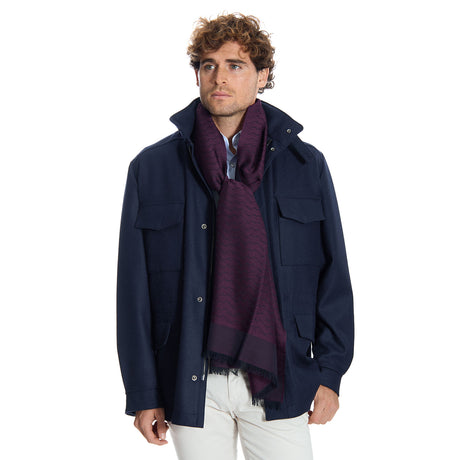 SCIARPA VESUVIO BORDEAUX