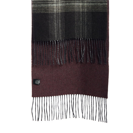 BICOLOR GREEN SILK AND CASHMERE SCARF