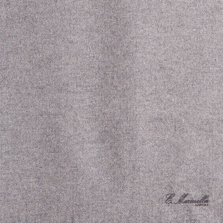 LIGHT GREY SILK AND CASHMERE SCARF