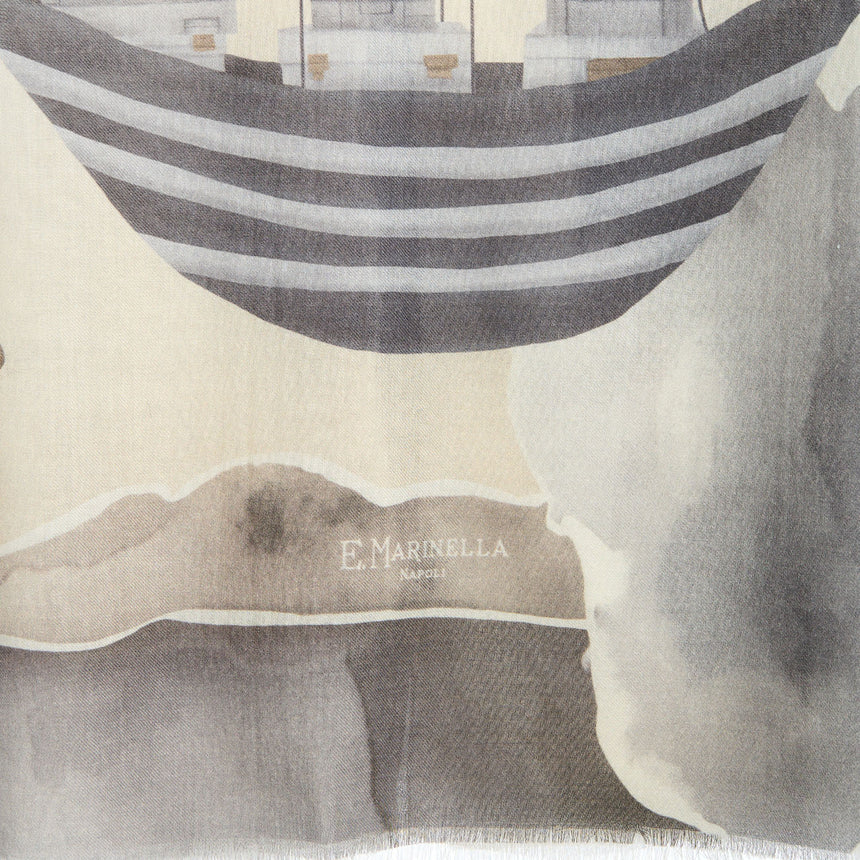 BEIGE CASHMERE STOLE