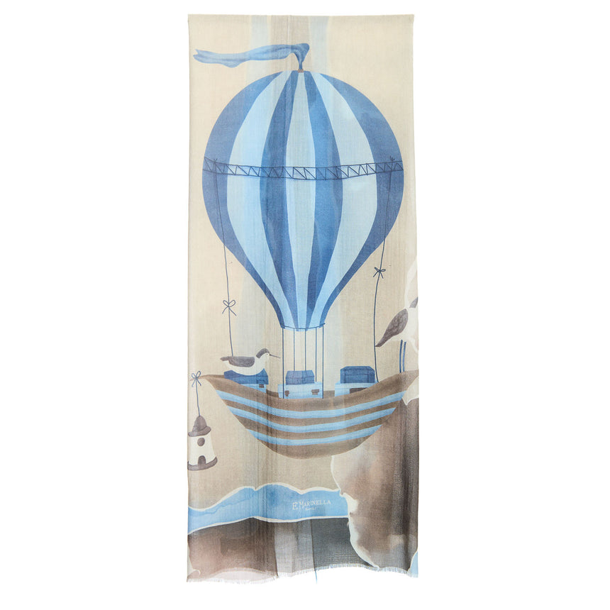 BROWN CASHMERE STOLE