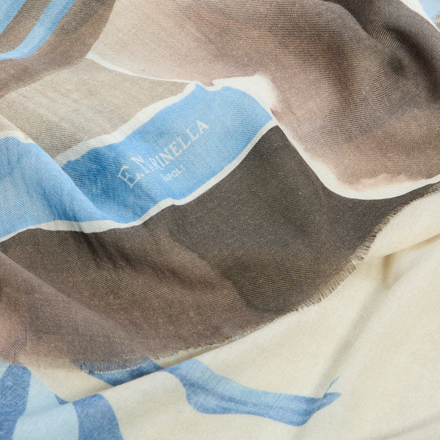 BROWN CASHMERE STOLE