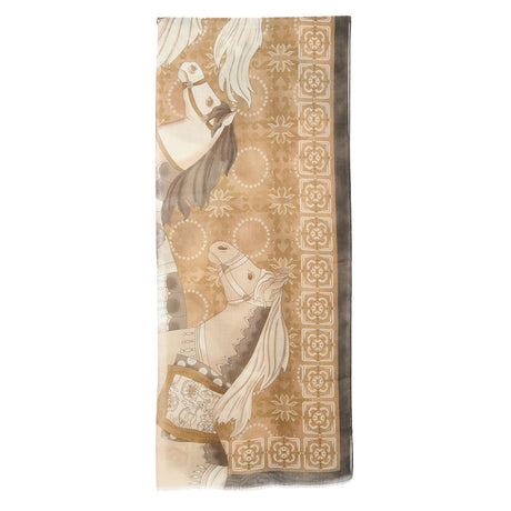 BROWN CASHMERE STOLE