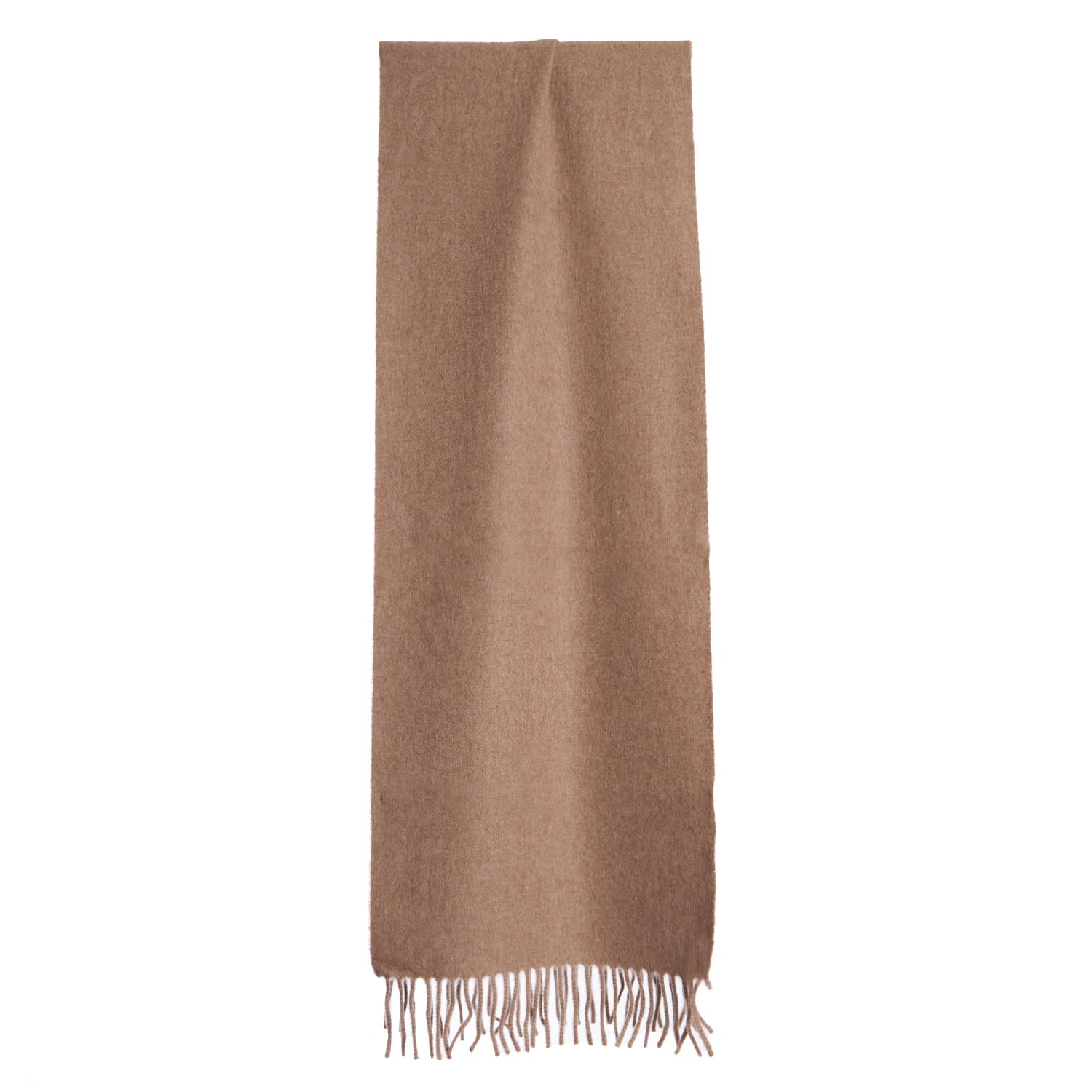 E. Marinella ブラウン Light Brown Cashmere Scarf - Tinta Unita – E.Marinella