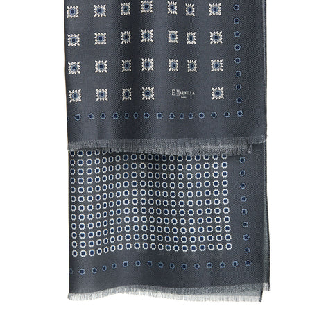 STOLA GRIGIO SCURO IN LANA