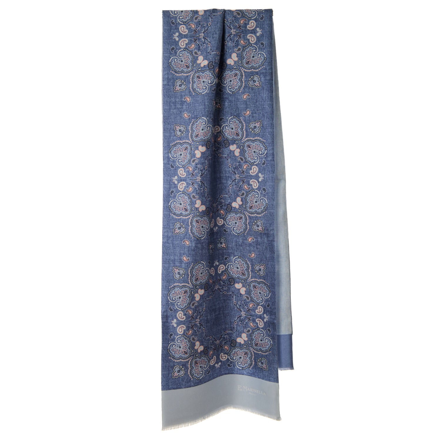 Women's Silk Scarves E. Marinella: Artisan Elegance & Shimmer – E