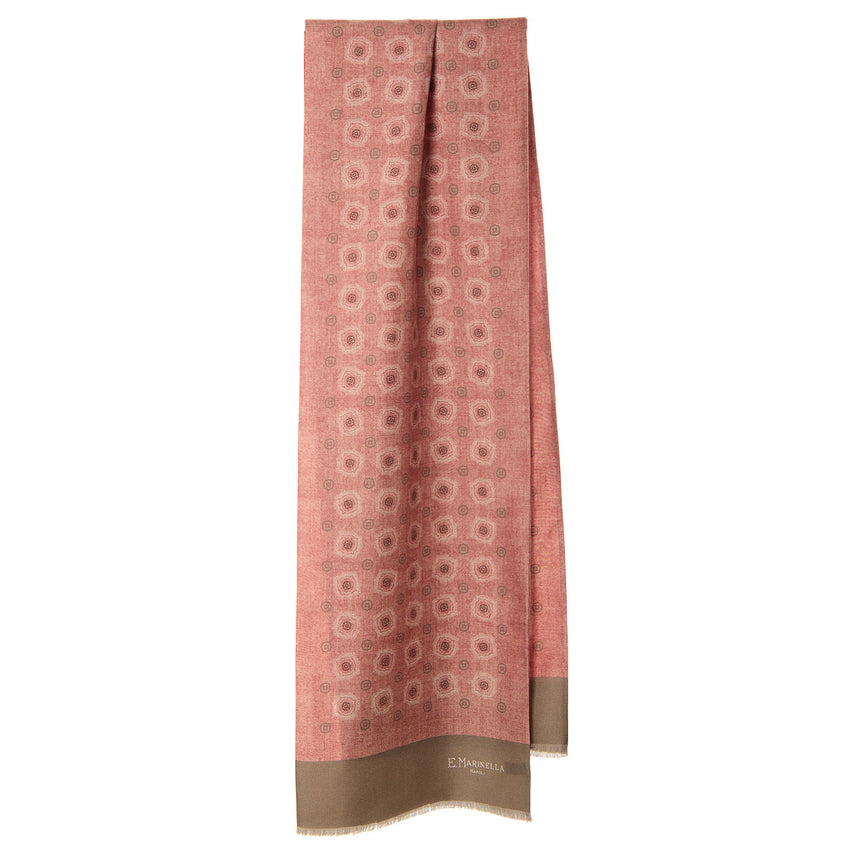 PINK DOUBLE SILK SCARF