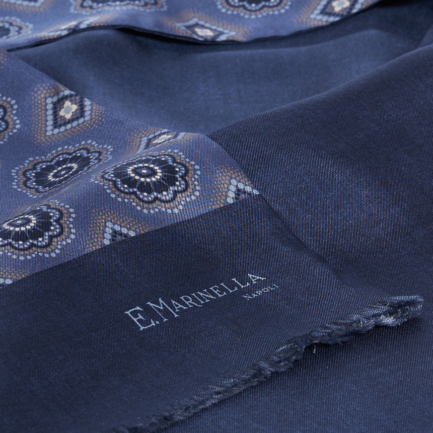 POWDER BLUE DOUBLE SILK SCARF